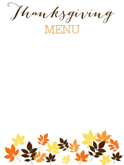 Thanksgiving Template 2