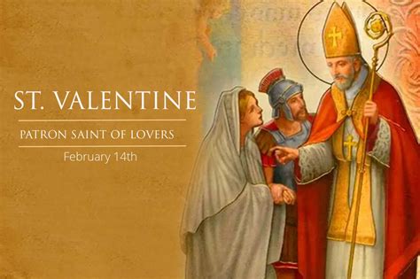 A illustration of Saint Valentine