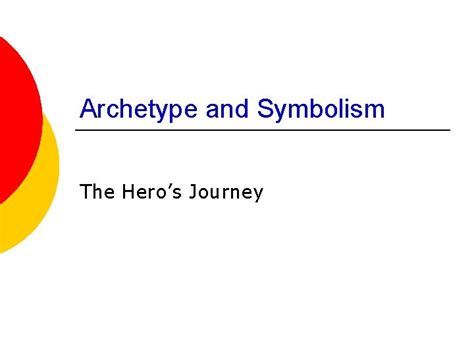 An image representing the hero's journey in symbolism