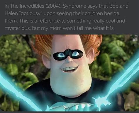 The Incredibles meme references