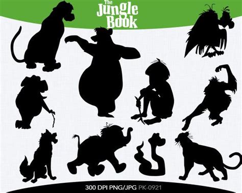 The Jungle Book Mowgli Pumpkin Stencil