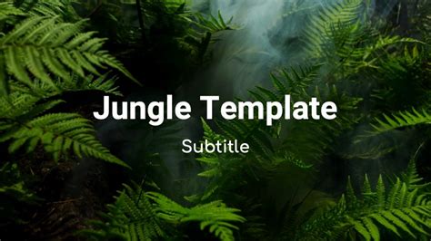 The Jungle Book PowerPoint Template