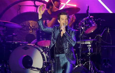 The Killers performing live