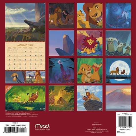 The Lion King Countdown Calendar