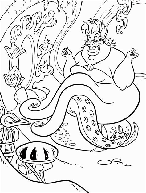 The Little Mermaid coloring page