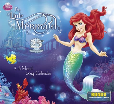 The Little Mermaid Countdown Calendar