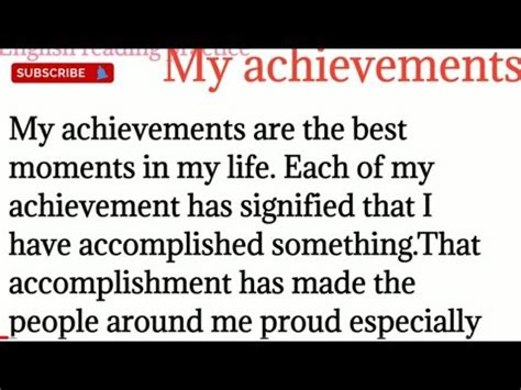 The Lives and Achievements