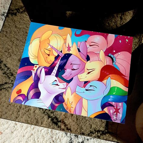 The Mane Six Printable Picture