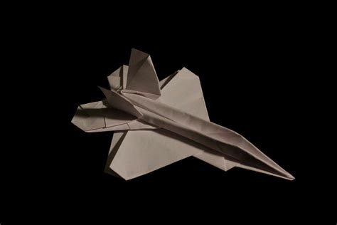 The Phantom Fighter Jet Paper Plane Design