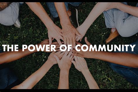 The Power of Community