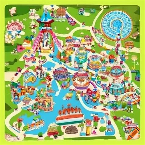 Theme Park Maps