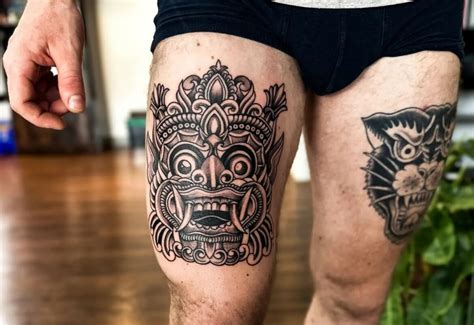 thigh tattoo placement