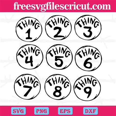 Benefits of Free Printable Thing 1 Templates