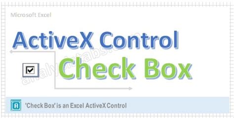 Third-Party Control Checkbox VBA