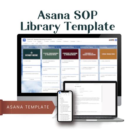 Third-Party Template Library for Asana