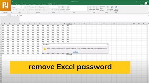 Third-Party Tool Unlock Excel File