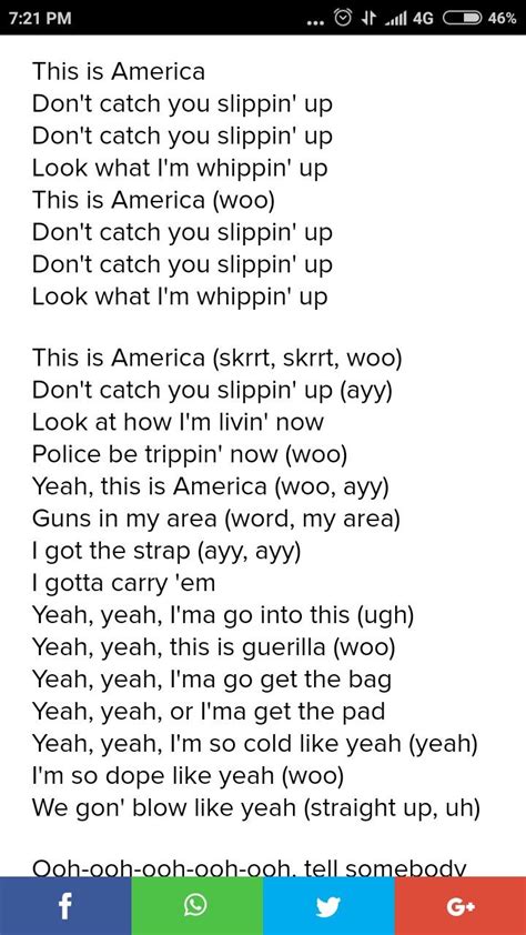 This Is America Lyrics