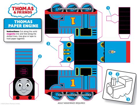 Thomas and Friends Printable Crafts