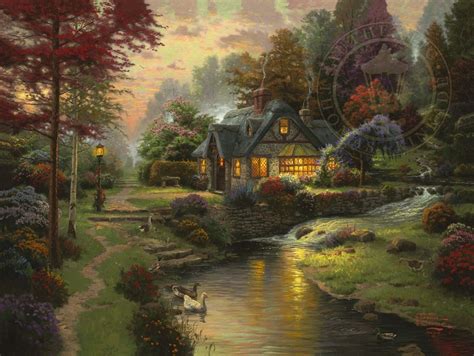 Thomas Kinkade's artwork