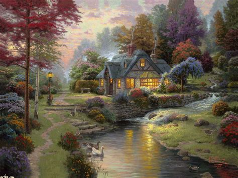 Thomas Kinkade's prints