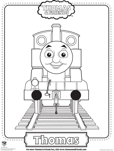 Thomas the Train Printable Coloring Pages