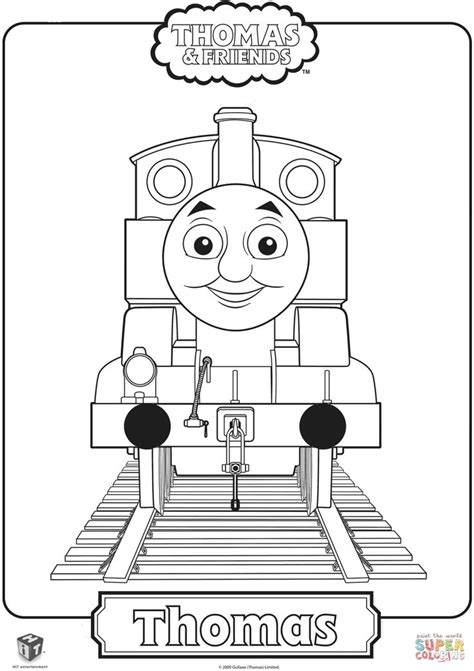 Thomas Train coloring page 10