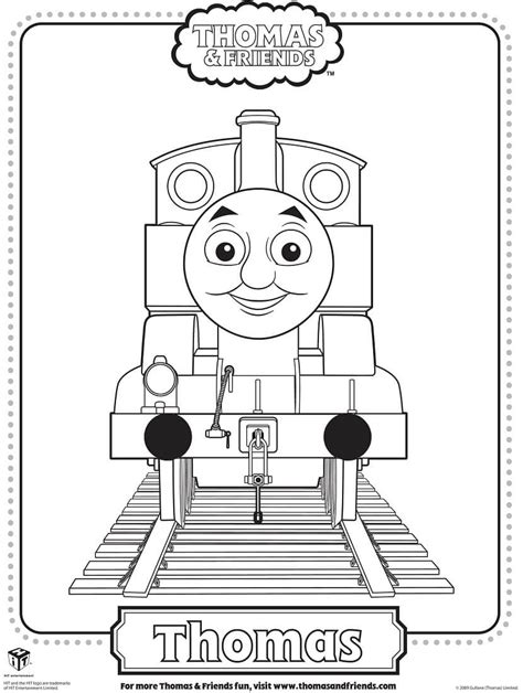 Thomas Train coloring page 2