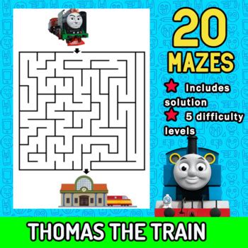 Thomas the Train mazes for kids