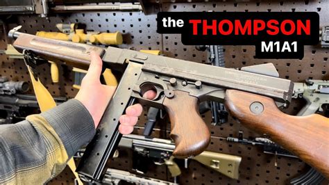 Thompson SMG Tactical Use