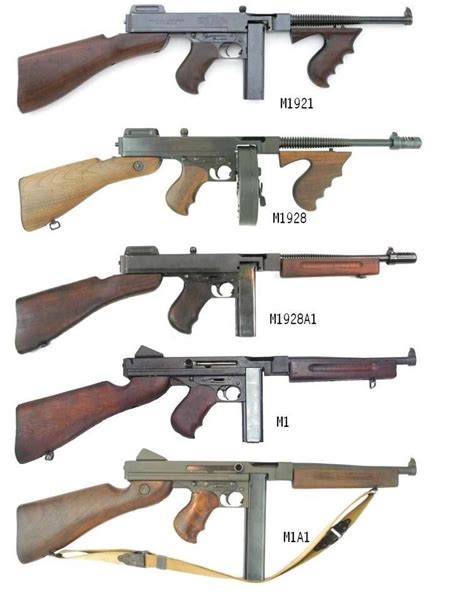 Thompson SMG Variants