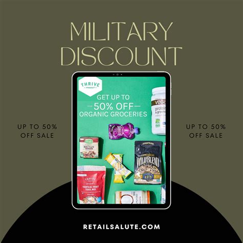 Thrive Market military discount for veterans