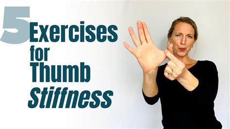 Description of thumb exercises