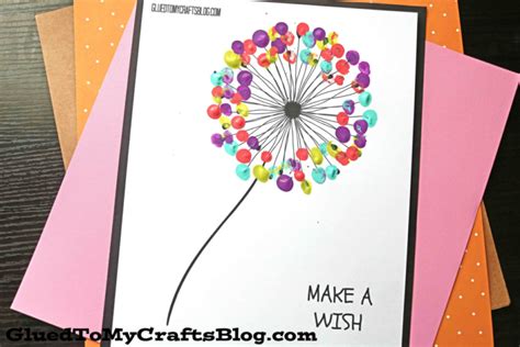 Thumbprint Dandelion Craft