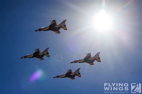 The Thunderbirds looping