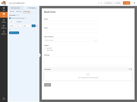 Conditional logic in a T&M ticket template