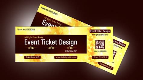 Ticket template design tips