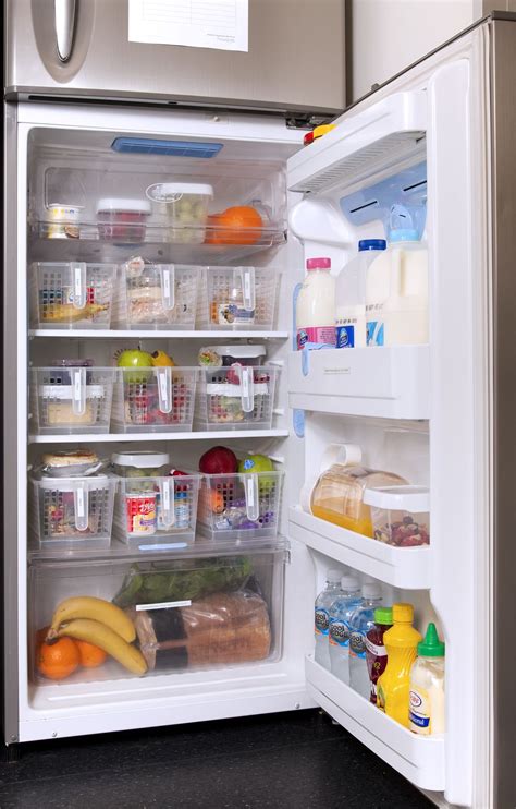 Tidy kitchen refrigerator