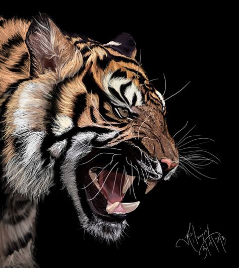 Tiger art