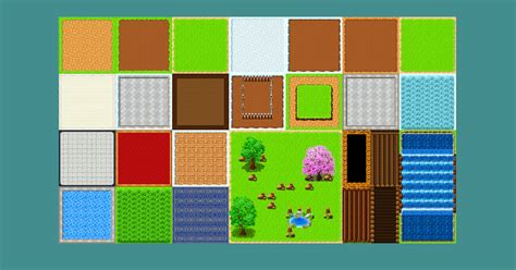 RPG Maker MV Tileset Templates Gallery 4