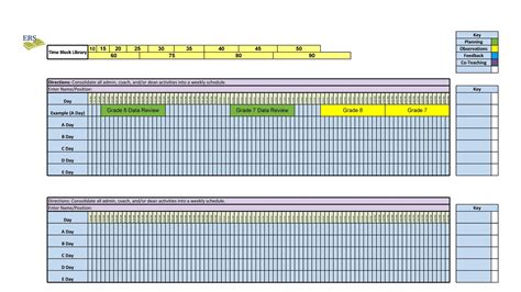 Time Blocking Template for Teams