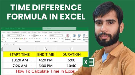 Time Difference Formulas