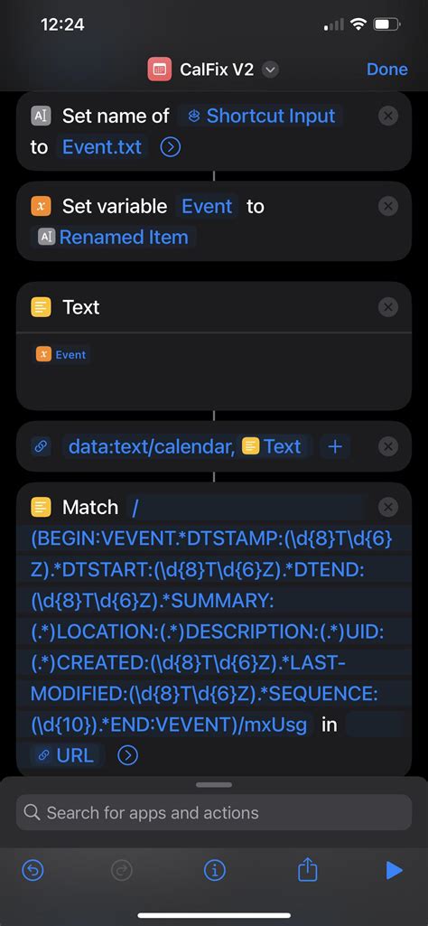 Time Extraction Shortcuts