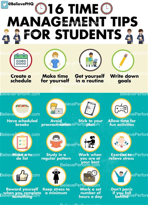 Time Management Plan for Students