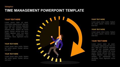 Time management PowerPoint template example