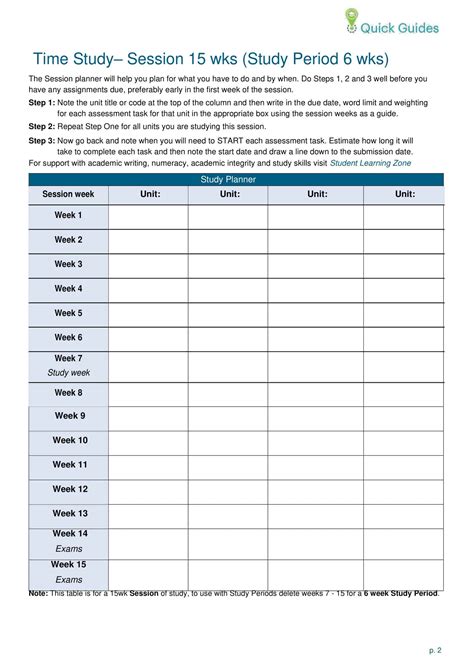 Time motion study template for government