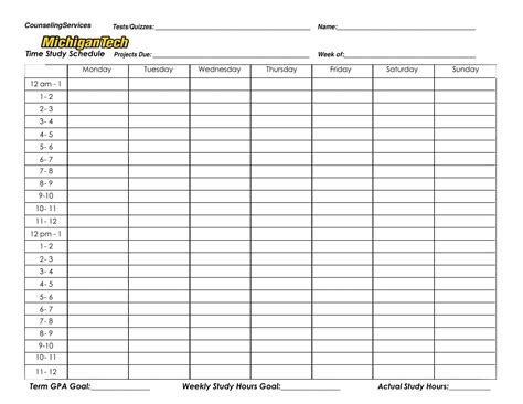 Time Study Template in Excel Customization