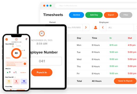 Time tracking app for individuals