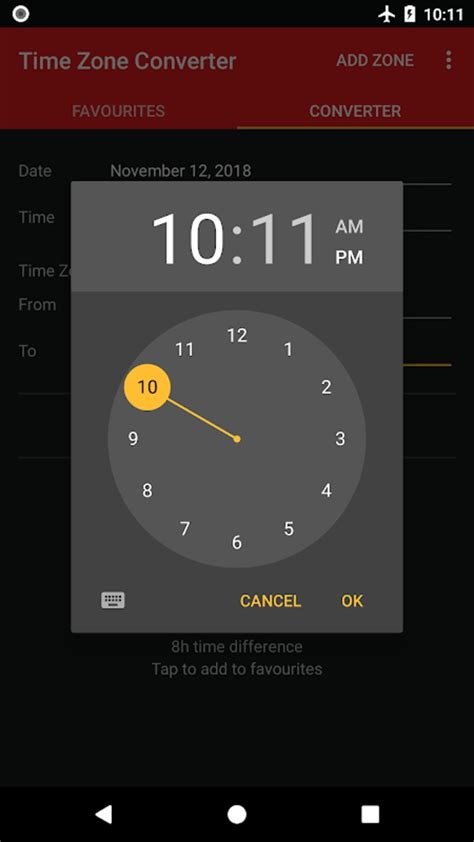 time zone app