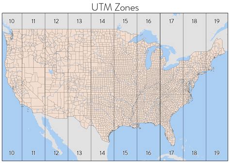 A graphic showing time zone coordinates