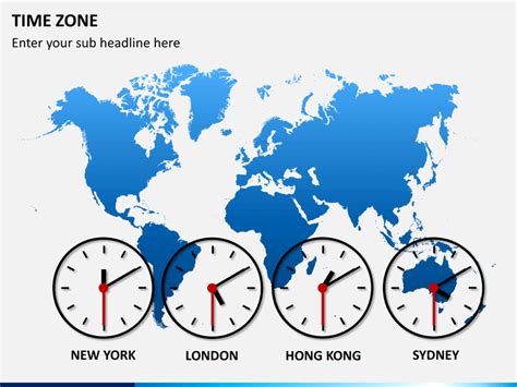 Time Zone Template PowerPoint